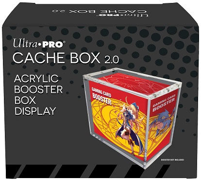 Ultra Pro CACHE BOX Version 2.0 - Acrylic Booster Box Protector Display